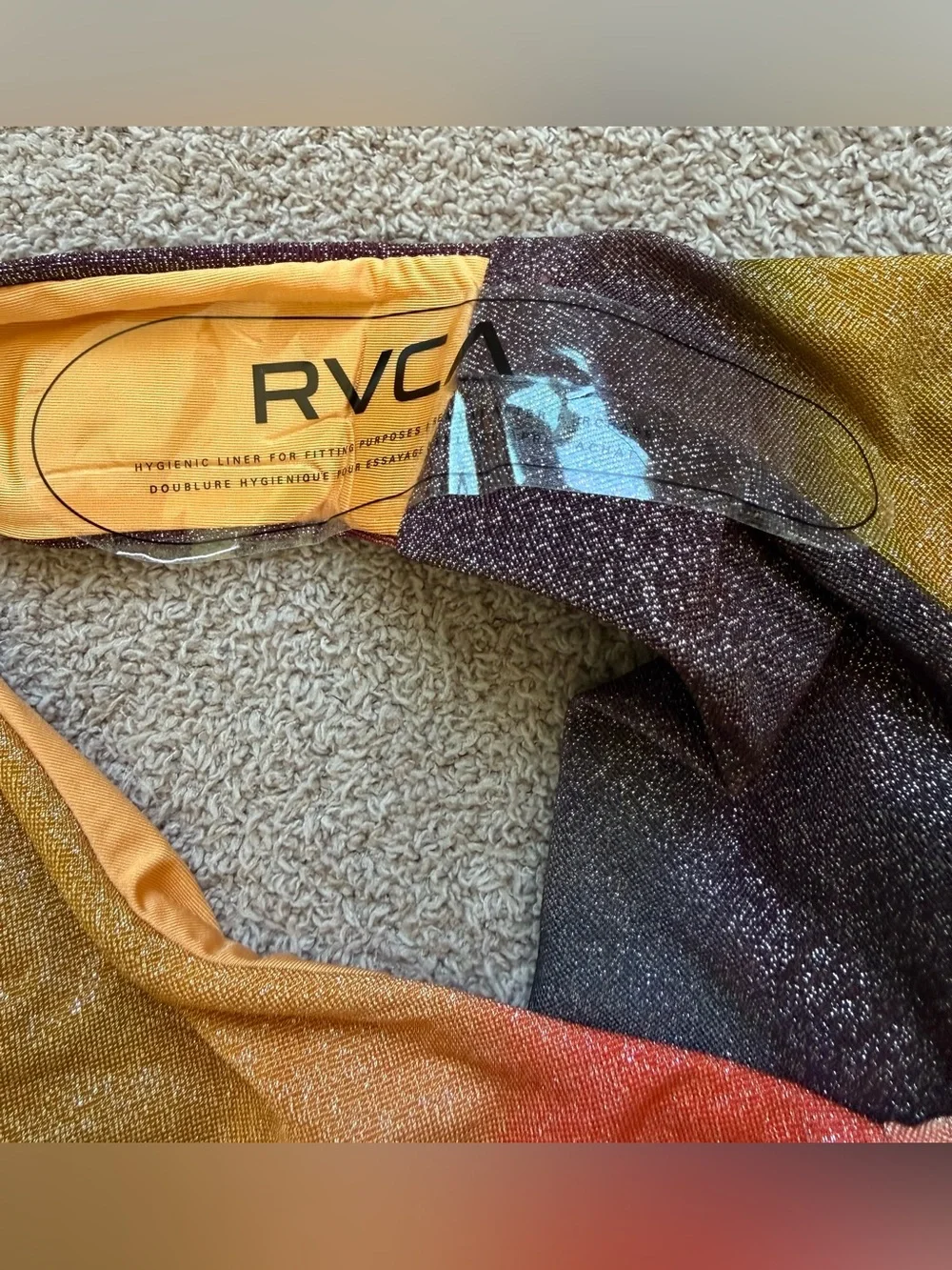 RVCA x Dana Trippe Special Edition - TRIPPY DANA HIGH RISE Bikini Bottoms